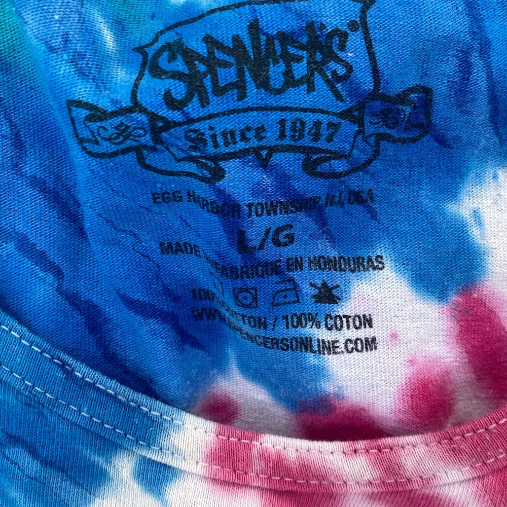 GAY IS HERE TO SLAY TANK TOP TIE DYE L - Picture 3 of 3
